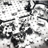 [Model Montessori classroom set up during the International Montessori Congress on the theme <em>The Education of Man for World Reconstruction</em>, Villa Ormond, San Remo, 22–29 August 1949] – ONM Archive.$$$505
