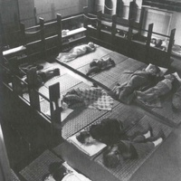 Afternoon nap [Municipal Montessori Nursery in the Goethehof, Schüttaustrasse, Vienna, 1930-1932] - T. Müller, R. Schneider, <em>Lehrmaterialien 1913-1935. Möbel und Architektur. Techning Meterials 1913-1935. Furniture and Architecture</em>, München, Prestel Verlag, 2002, p.73$$$400