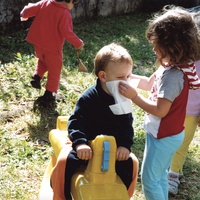 [“I take care of you”, Montessori Micronido run by the ONM in agreement with the Municipality of Rome, Via Nomentana 5, first decade of the 2000s] – ONM Archive.$$$512